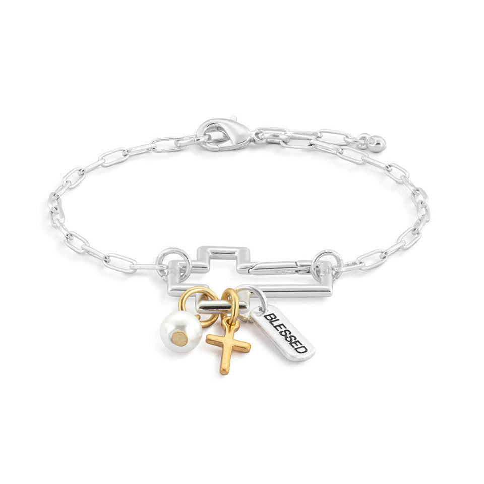 Demdaco Your Journey Faith Bracelet Jewelry Set - Silver-DEMDACO-Little Giant Kidz