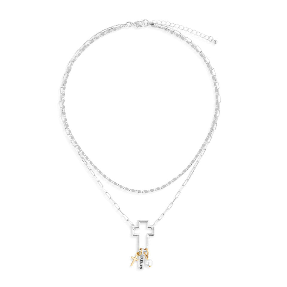 Demdaco Your Journey Faith Necklace Jewelry Set - Silver-DEMDACO-Little Giant Kidz