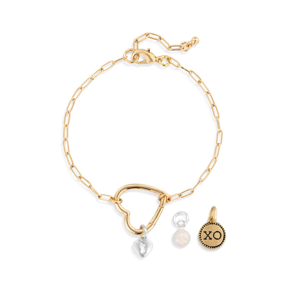 Demdaco Your Journey Love Bracelet Jewelry Set - Gold-DEMDACO-Little Giant Kidz