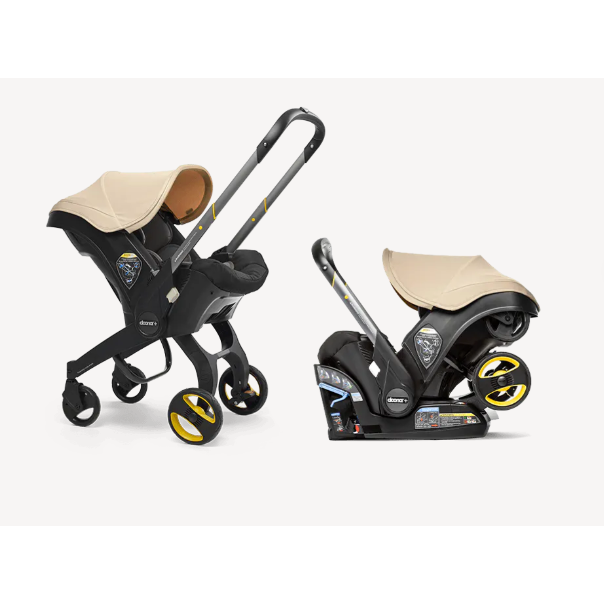 Doona Infant Car Seat/Stroller Sahara Sand-DOONA-Little Giant Kidz