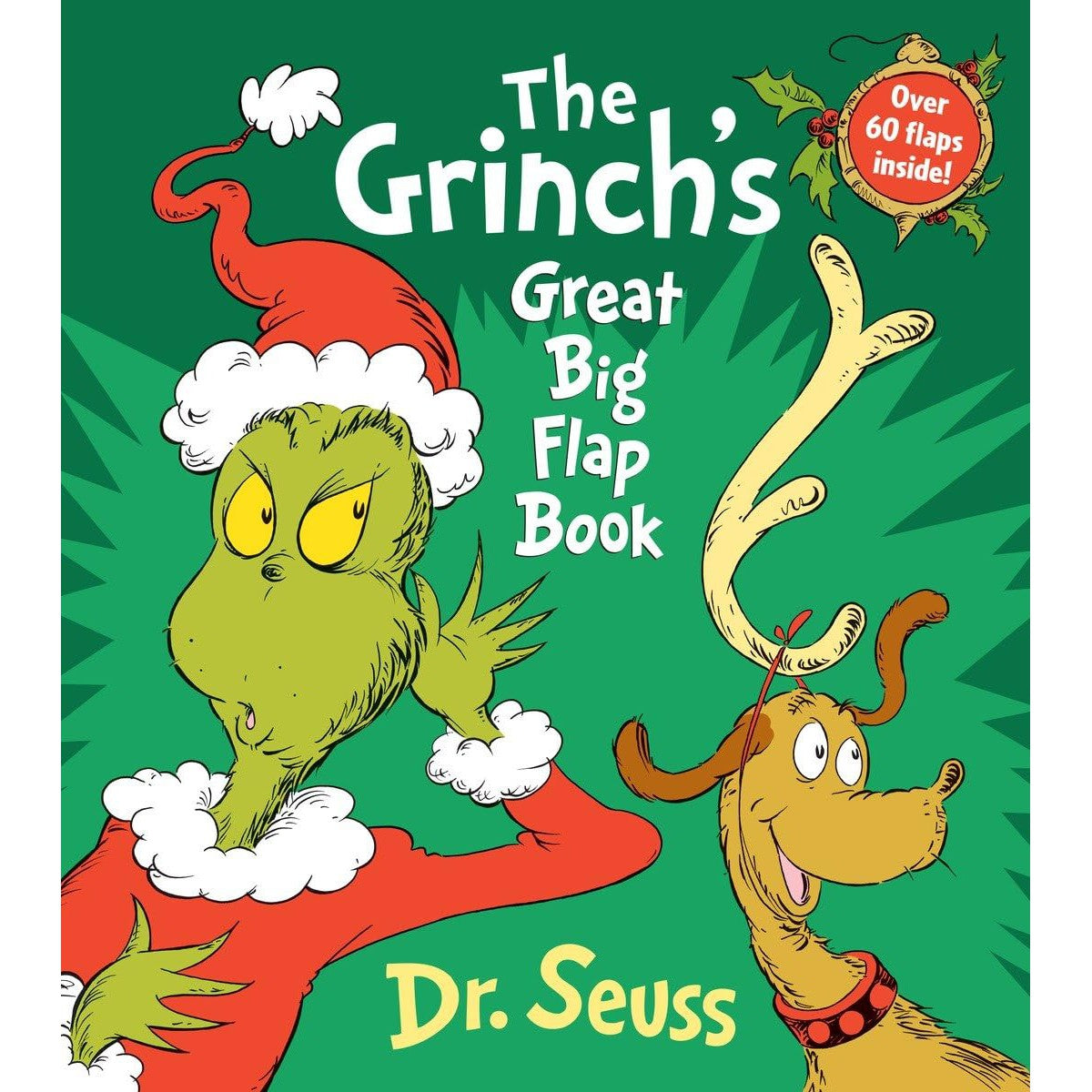 Dr. Seuss: The Grinch's Great Big Flap Book (Board Book)-PENGUIN RANDOM HOUSE-Little Giant Kidz