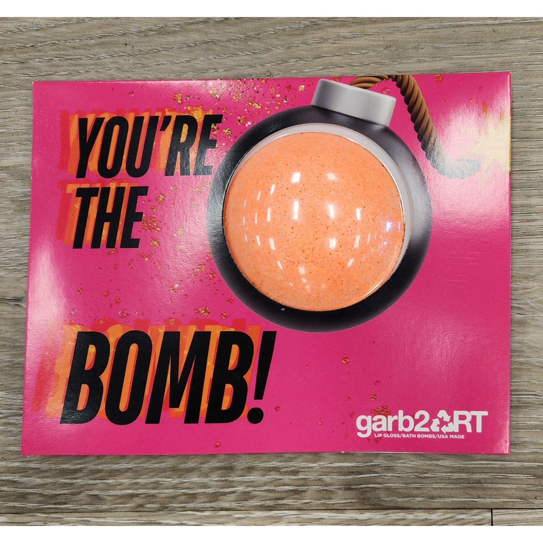 Garb2Art You're the Bomb - Bombcard-Garb2Art-Little Giant Kidz