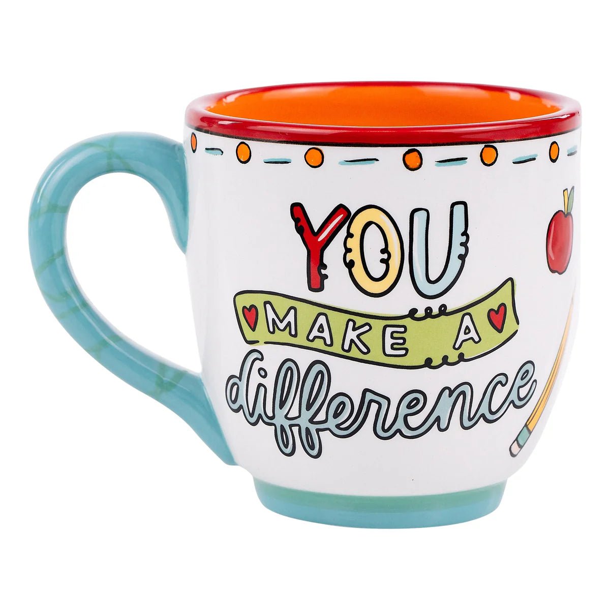 Glory Haus Mug - You Make A Difference Teacher Mug-GLORY HAUS-Little Giant Kidz