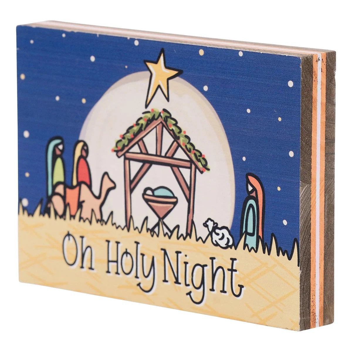 Glory Haus Nativity Oh Holy Night Block-GLORY HAUS-Little Giant Kidz