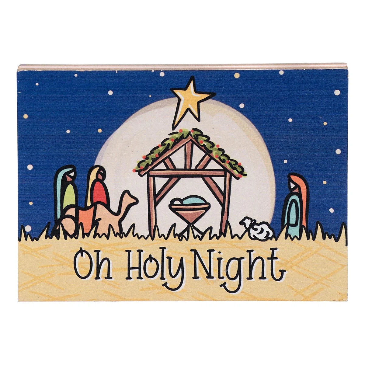 Glory Haus Nativity Oh Holy Night Block-GLORY HAUS-Little Giant Kidz