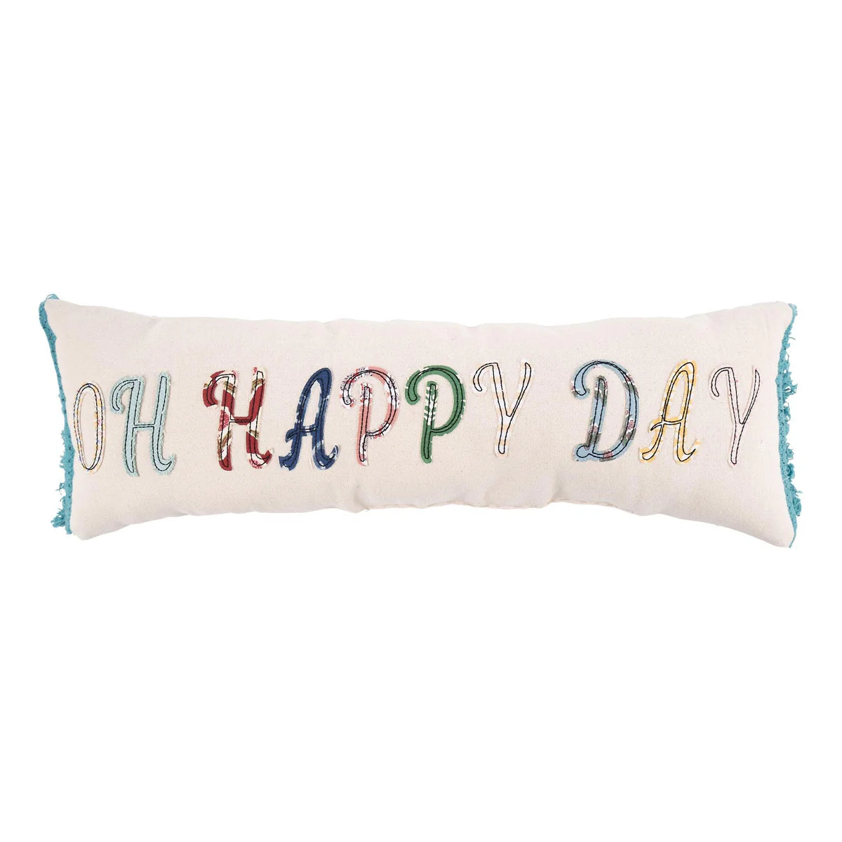 Glory Haus Oh Happy Day Rectangle Throw Pillow-GLORY HAUS-Little Giant Kidz