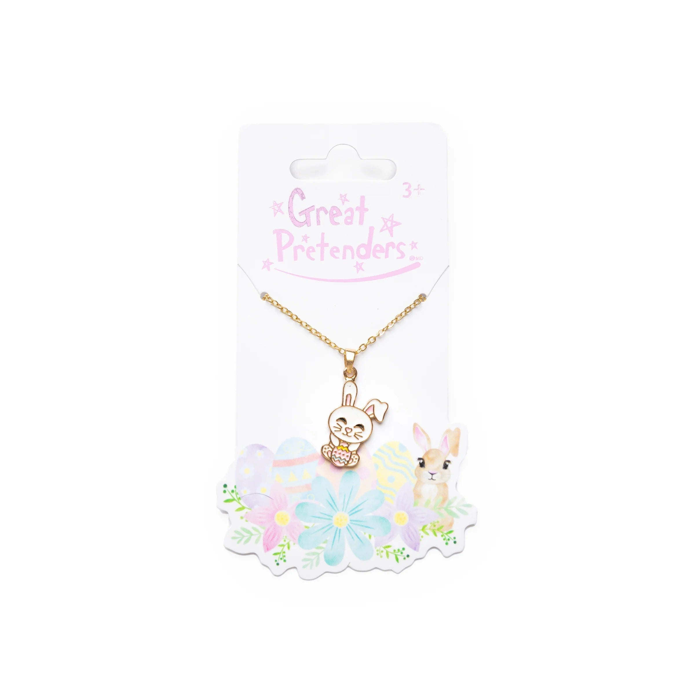 Great Pretenders Easter Bunny Necklace-Great Pretenders-Little Giant Kidz