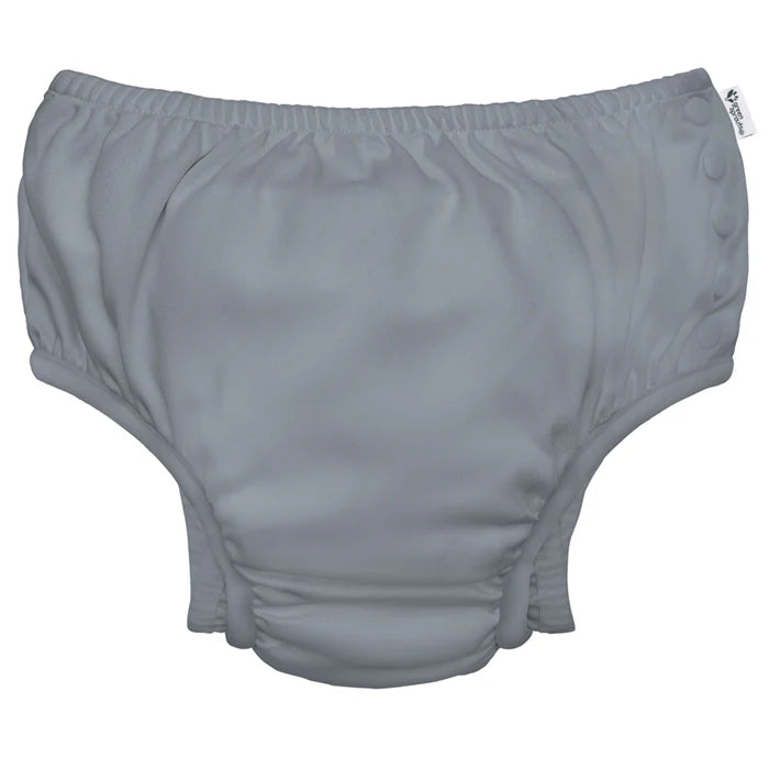 Green Sprouts Eco Snap Pull-Up Swim Diaper - Gray-Green Sprouts-Little Giant Kidz