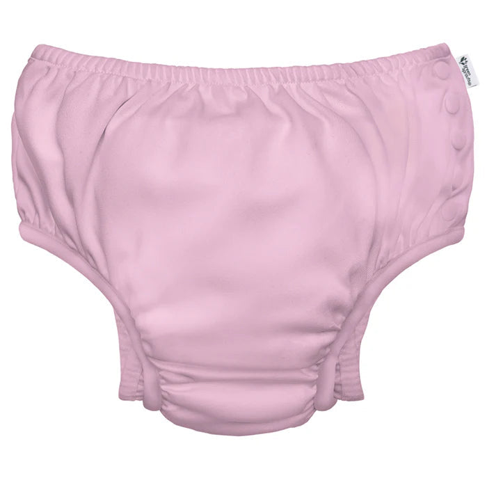 Green Sprouts Eco Snap Pull-Up Swim Diaper - Light Pink-Green Sprouts-Little Giant Kidz