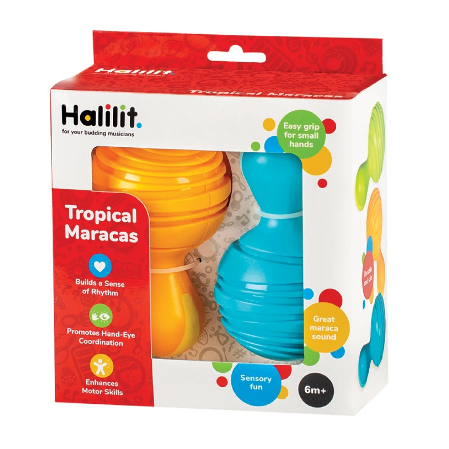 Halilit Tropical Maracas-Crocodile Creek-Little Giant Kidz