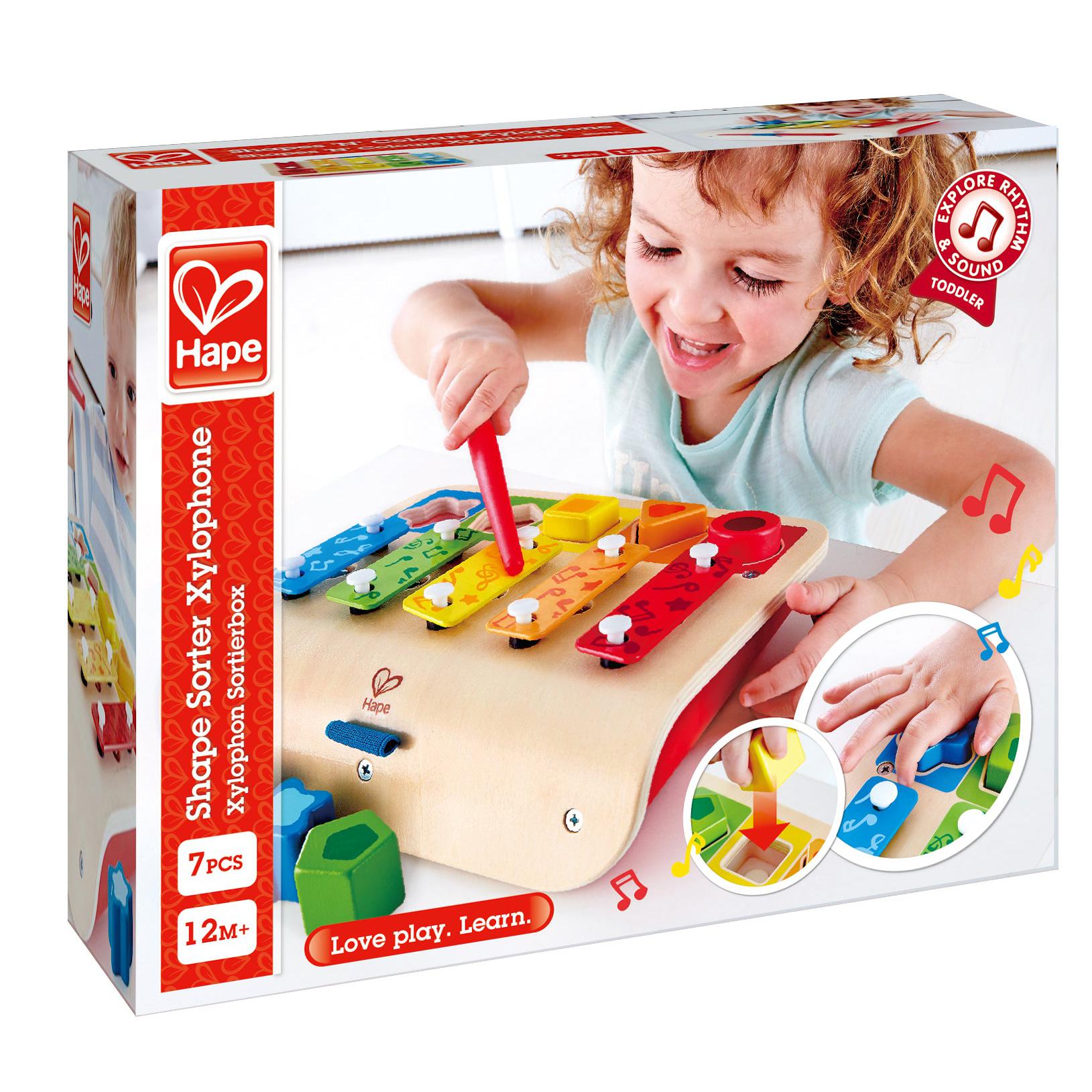 Hape Baby Shape Sorter Xylophone-HAPE-Little Giant Kidz