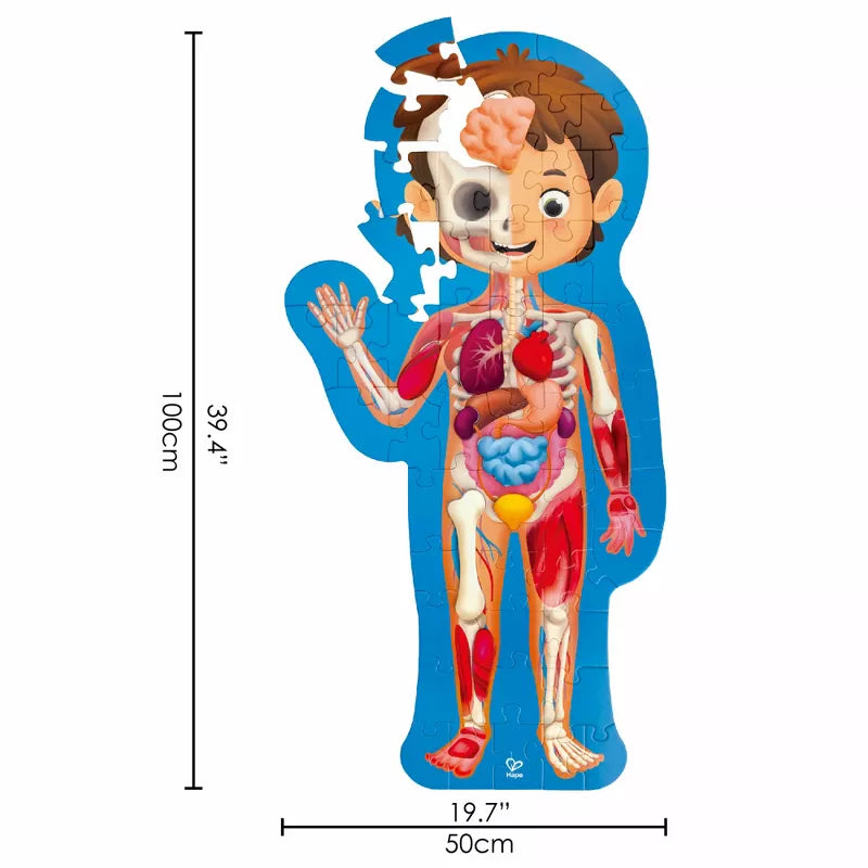 Hape Human Body Puzzle-HAPE-Little Giant Kidz