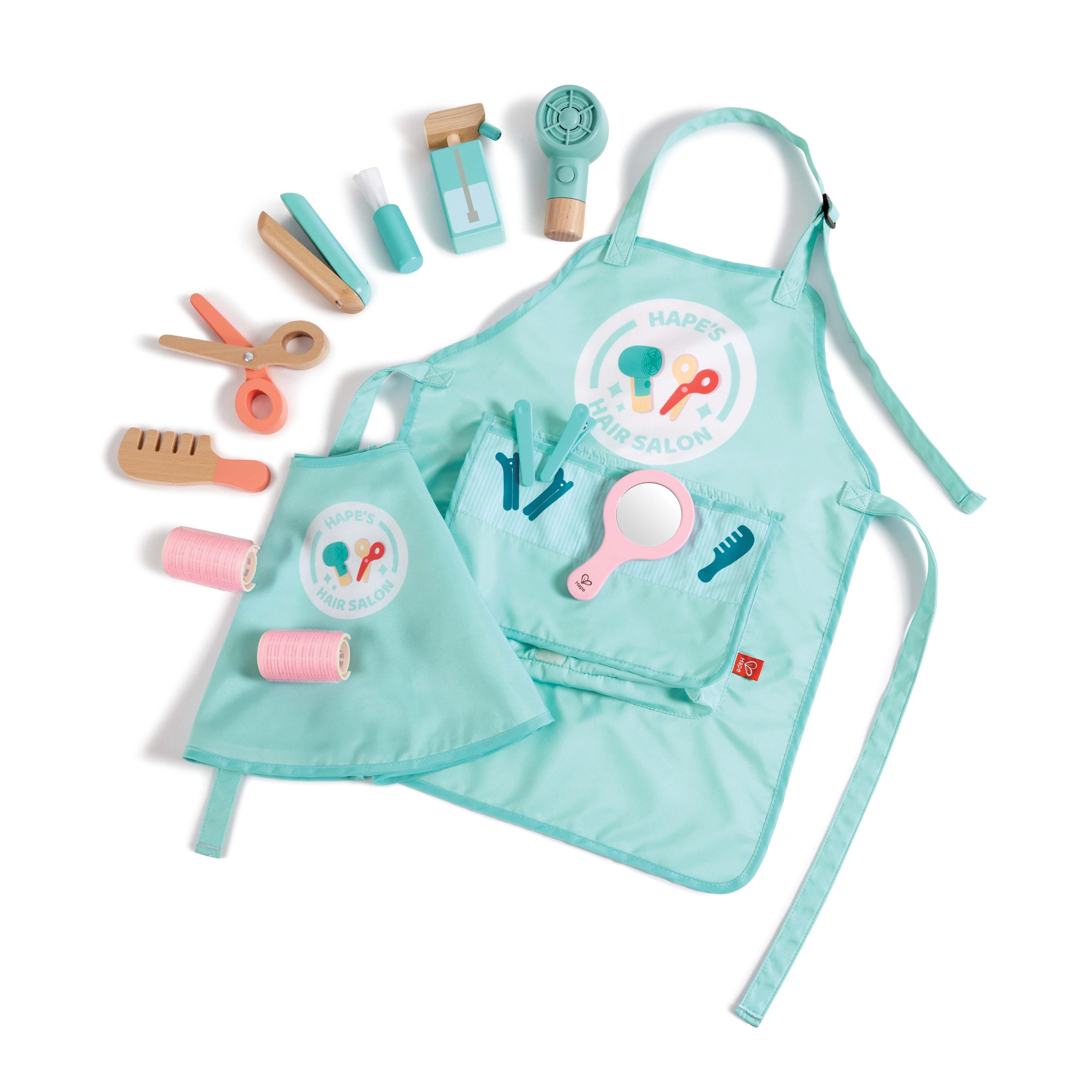 Hape Super Stylish Hair Salon Set-HAPE-Little Giant Kidz