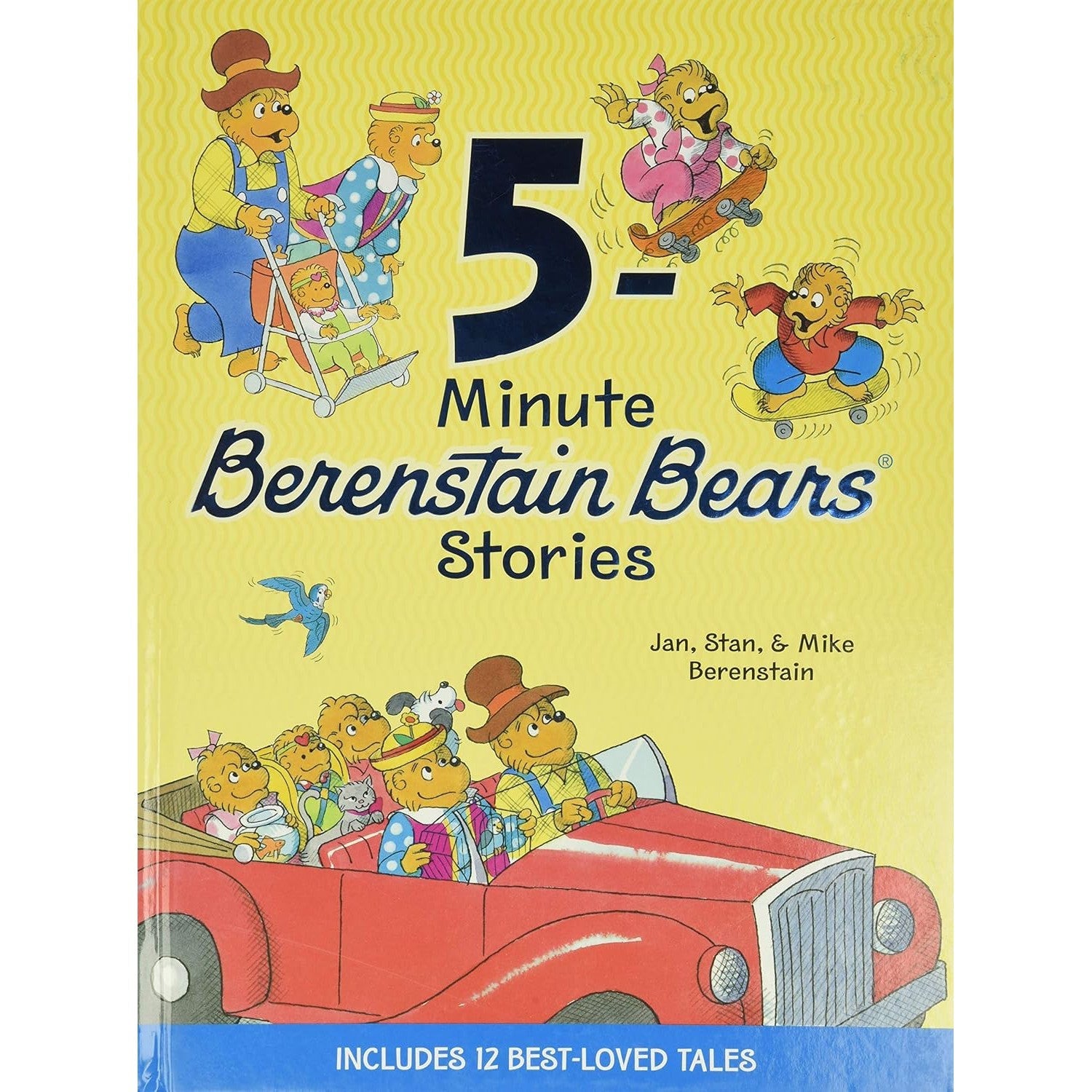 Harper Collins: Berenstain Bears: 5-Minute Berenstain Bears Stories (Hardcover Book)-HARPER COLLINS PUBLISHERS-Little Giant Kidz