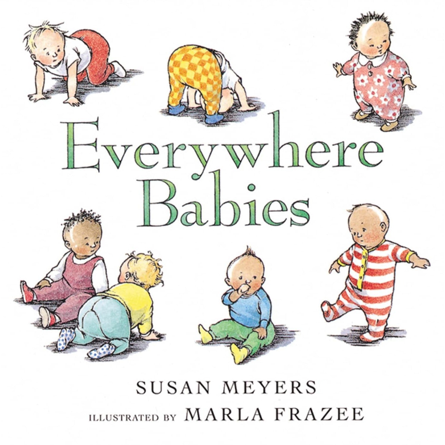 Harper Collins: Everywhere Babies (Board Book)-HARPER COLLINS PUBLISHERS-Little Giant Kidz