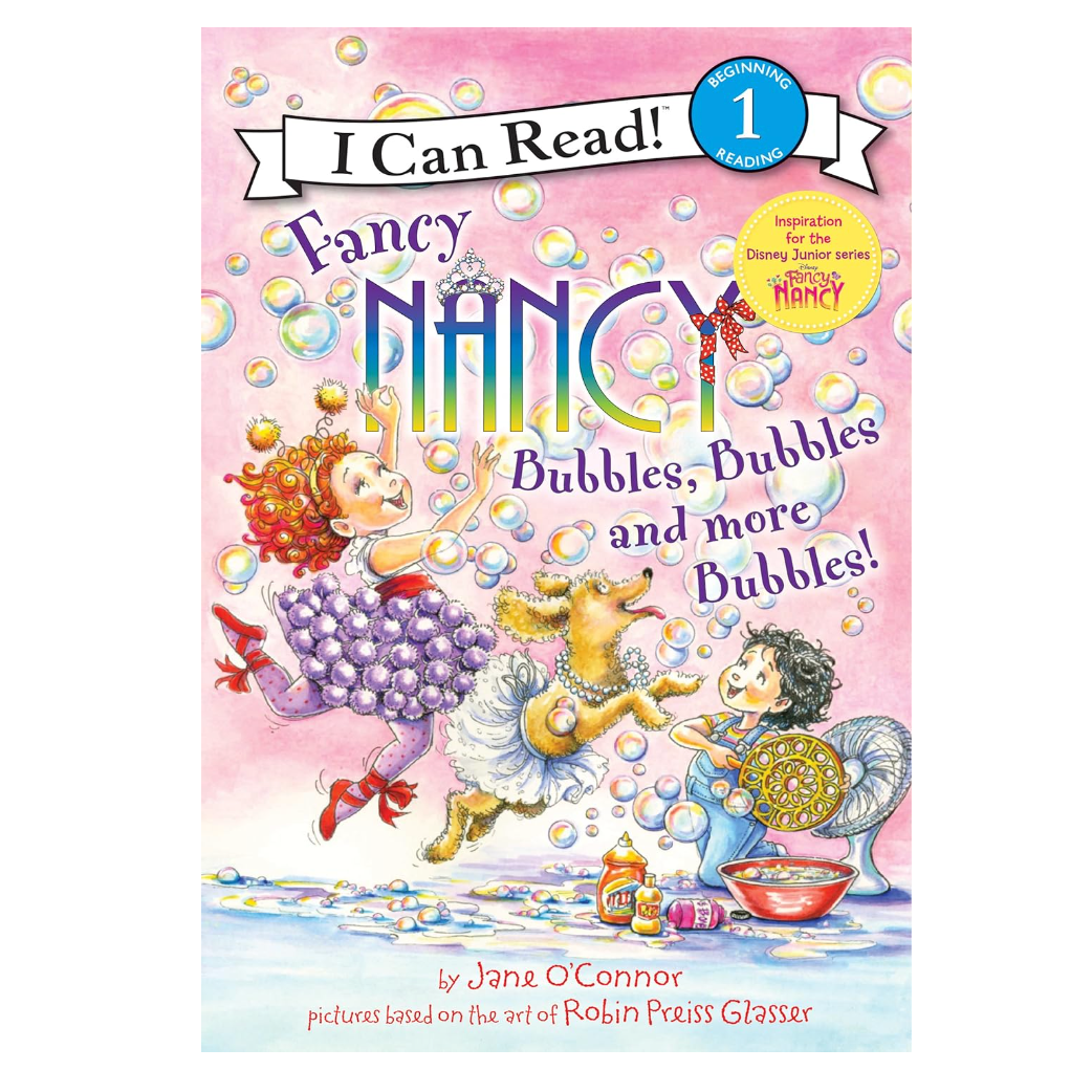 Harper Collins: Fancy Nancy: Bubbles, Bubbles, ands More Bubbles (Paperback Book)-HARPER COLLINS PUBLISHERS-Little Giant Kidz