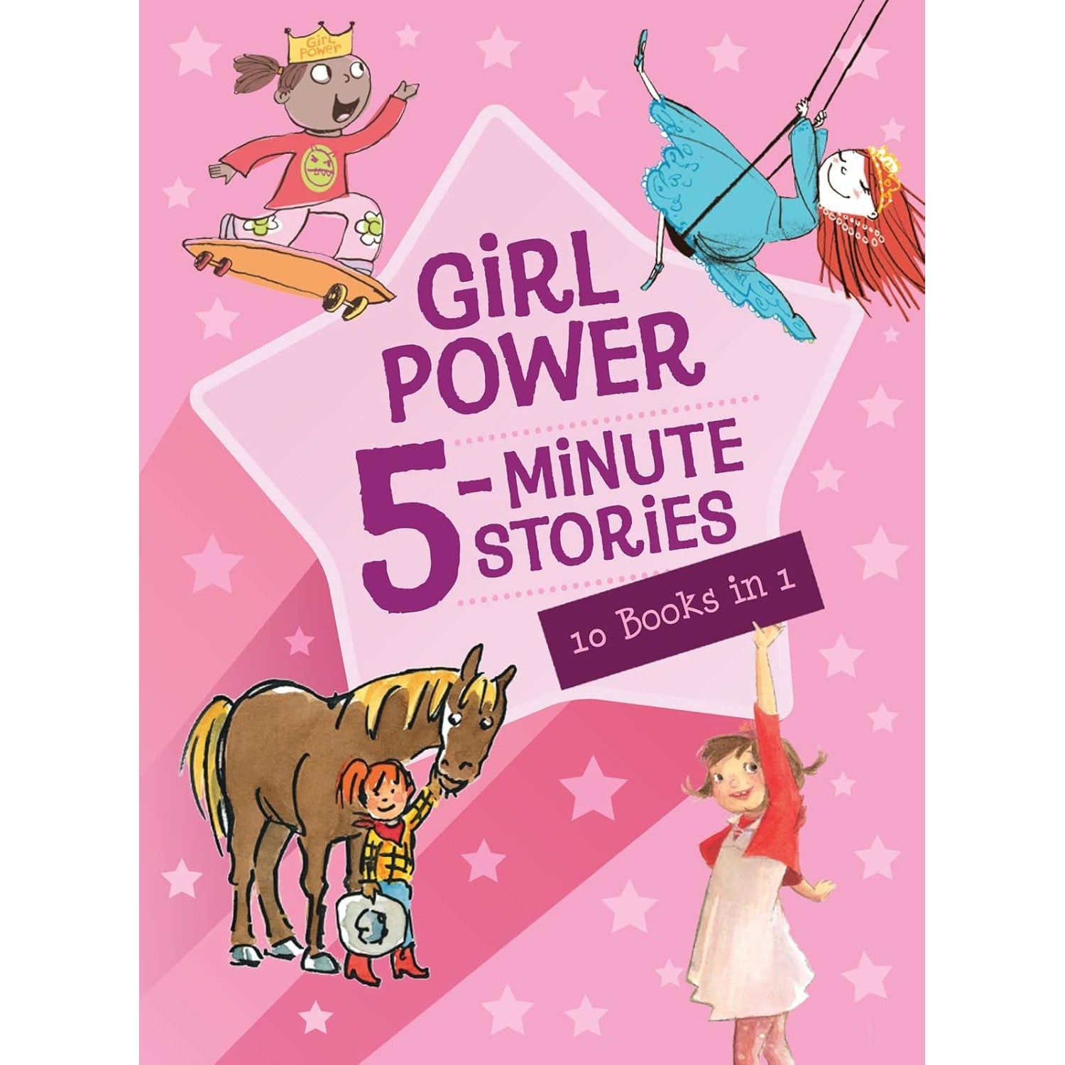 Harper Collins: Girl Power 5-Minute Stories Hardcover-HARPER COLLINS PUBLISHERS-Little Giant Kidz