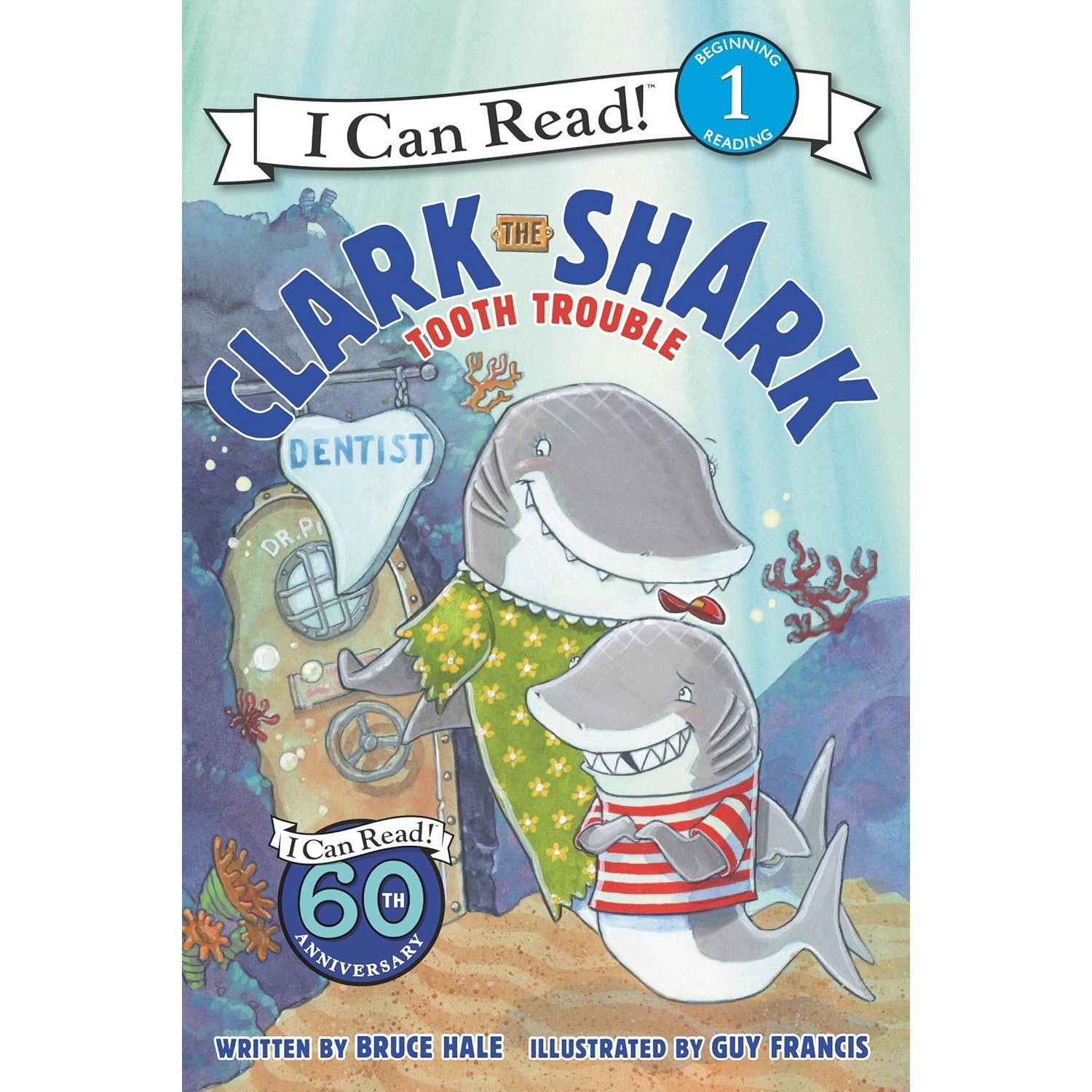 Harper Collins: I Can Read Level 1: Clark the Shark: Tooth Trouble-HARPER COLLINS PUBLISHERS-Little Giant Kidz