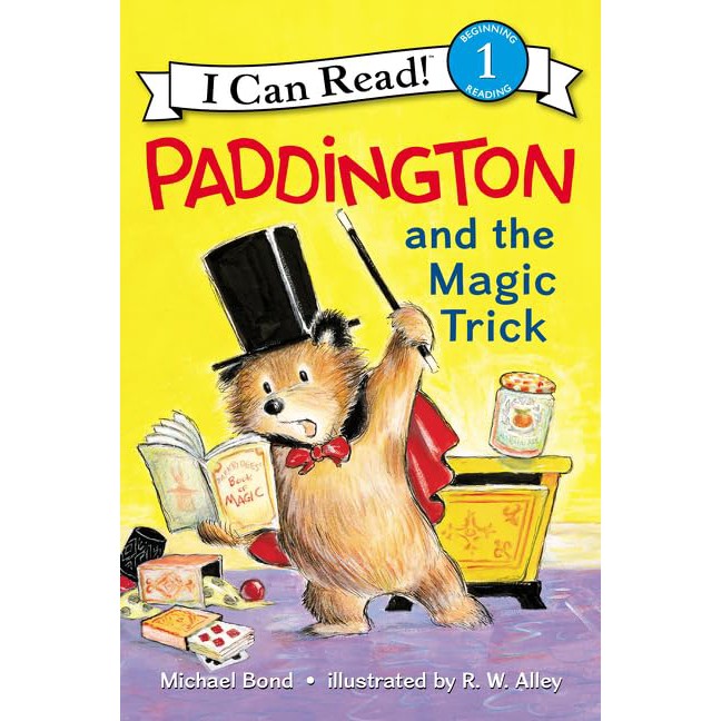 Harper Collins: I Can Read Level 1: Paddington and the Magic Trick-HARPER COLLINS PUBLISHERS-Little Giant Kidz