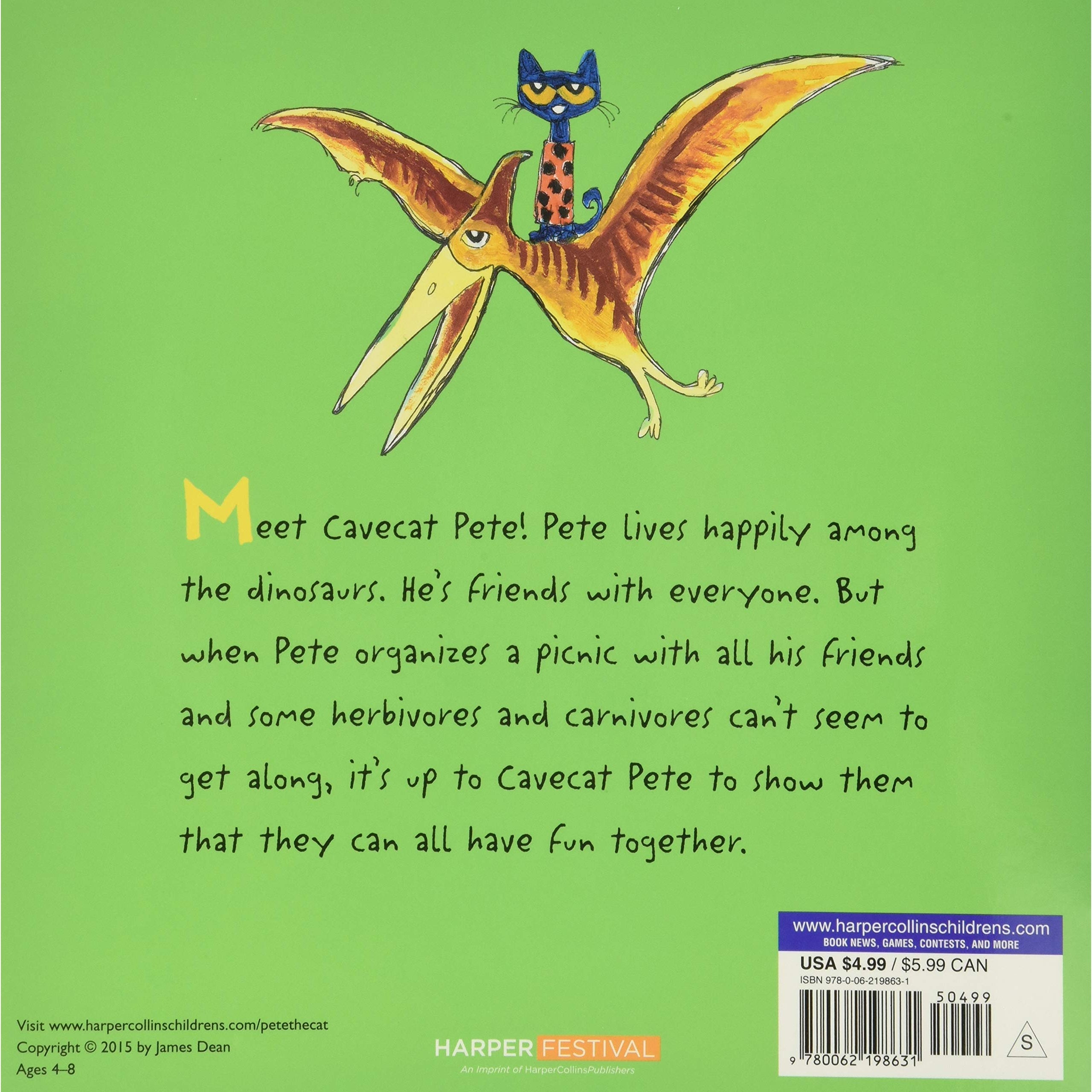 Harper Collins: Pete the Cat: Cavecat Pete (Paperback Book)-HARPER COLLINS PUBLISHERS-Little Giant Kidz