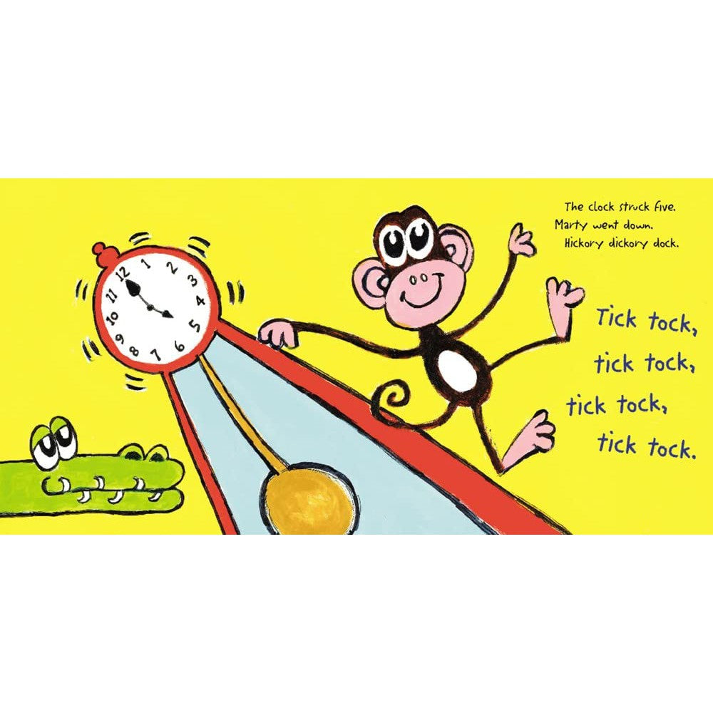 Harper Collins: Pete the Cat: Hickory Dickory Dock (Hardcover Book)-HARPER COLLINS PUBLISHERS-Little Giant Kidz