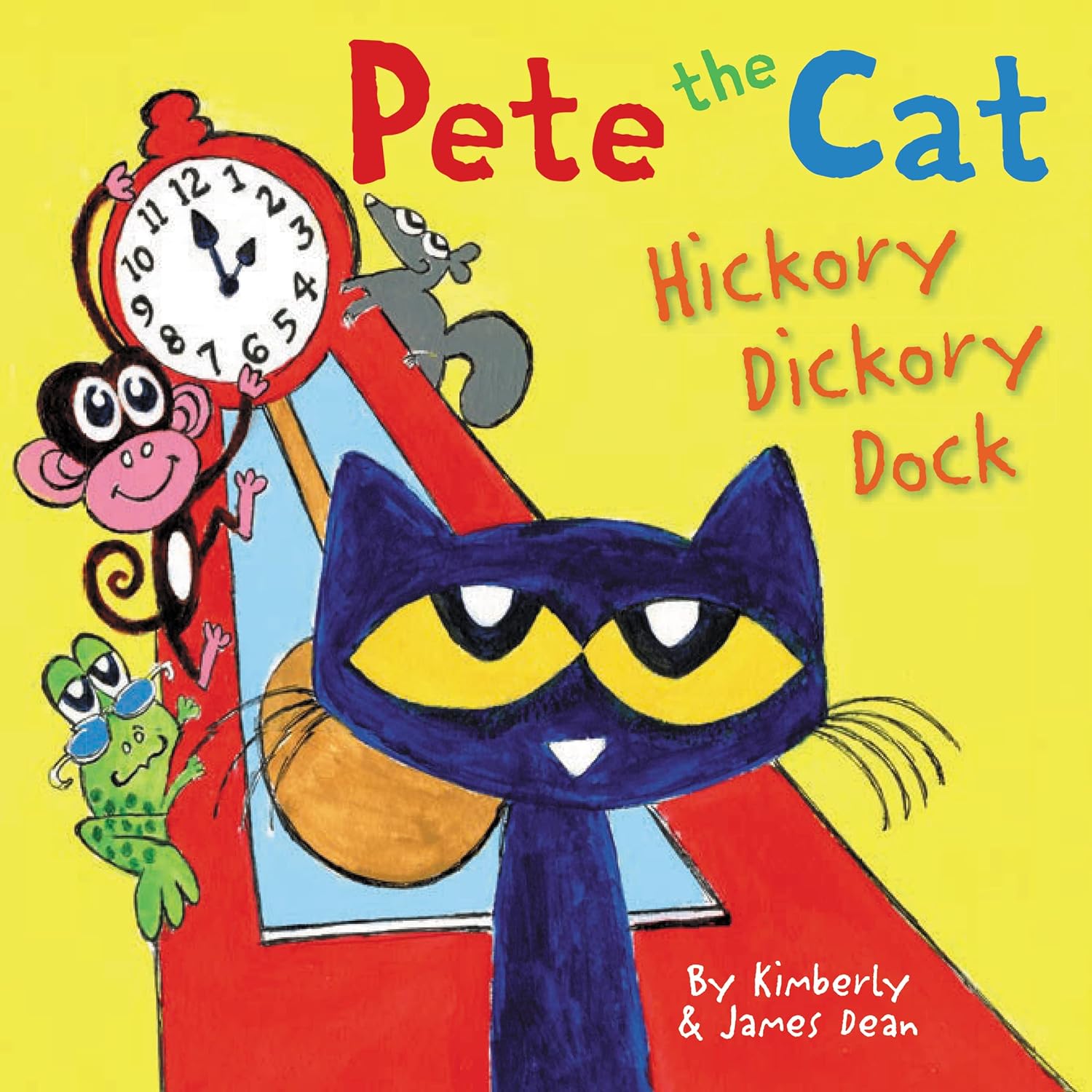 Harper Collins: Pete the Cat: Hickory Dickory Dock (Hardcover Book)-HARPER COLLINS PUBLISHERS-Little Giant Kidz