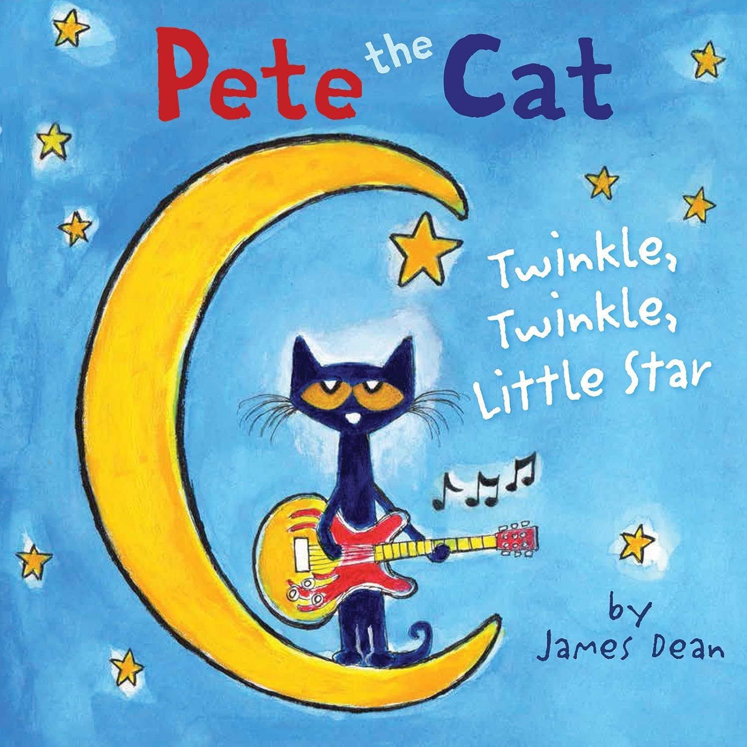 Harper Collins: Pete the Cat: Twinkle, Twinkle, Little Star (Hardcover Book)-HARPER COLLINS PUBLISHERS-Little Giant Kidz