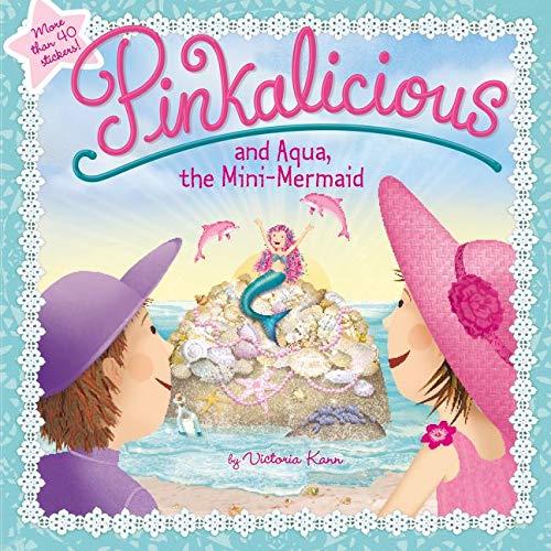 Harper Collins: Pinkalicious and Aqua, the Mini-Mermaid (Paperback Book)-HARPER COLLINS PUBLISHERS-Little Giant Kidz