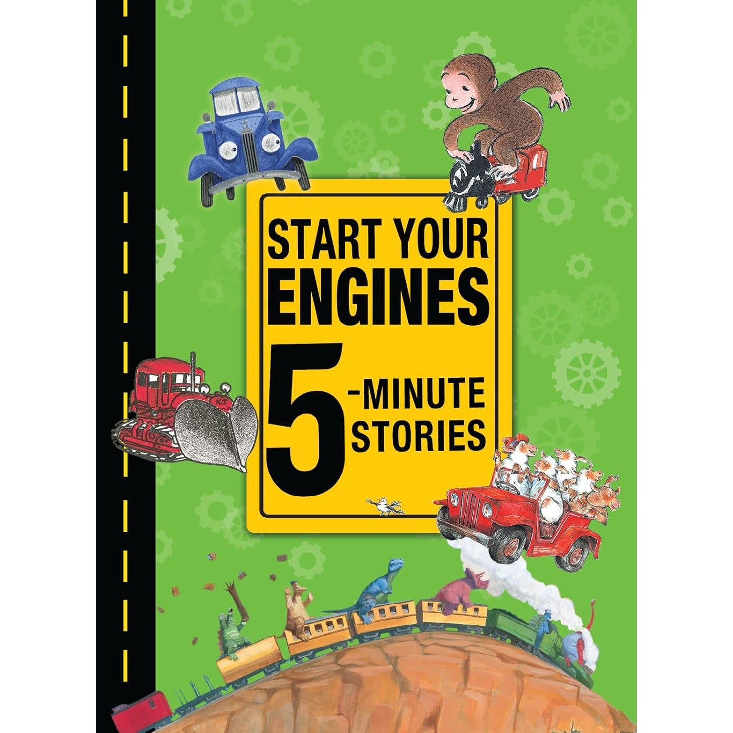 Harper Collins: Start Your Engines 5-Minute Stories (Hardcover Book)-HARPER COLLINS PUBLISHERS-Little Giant Kidz