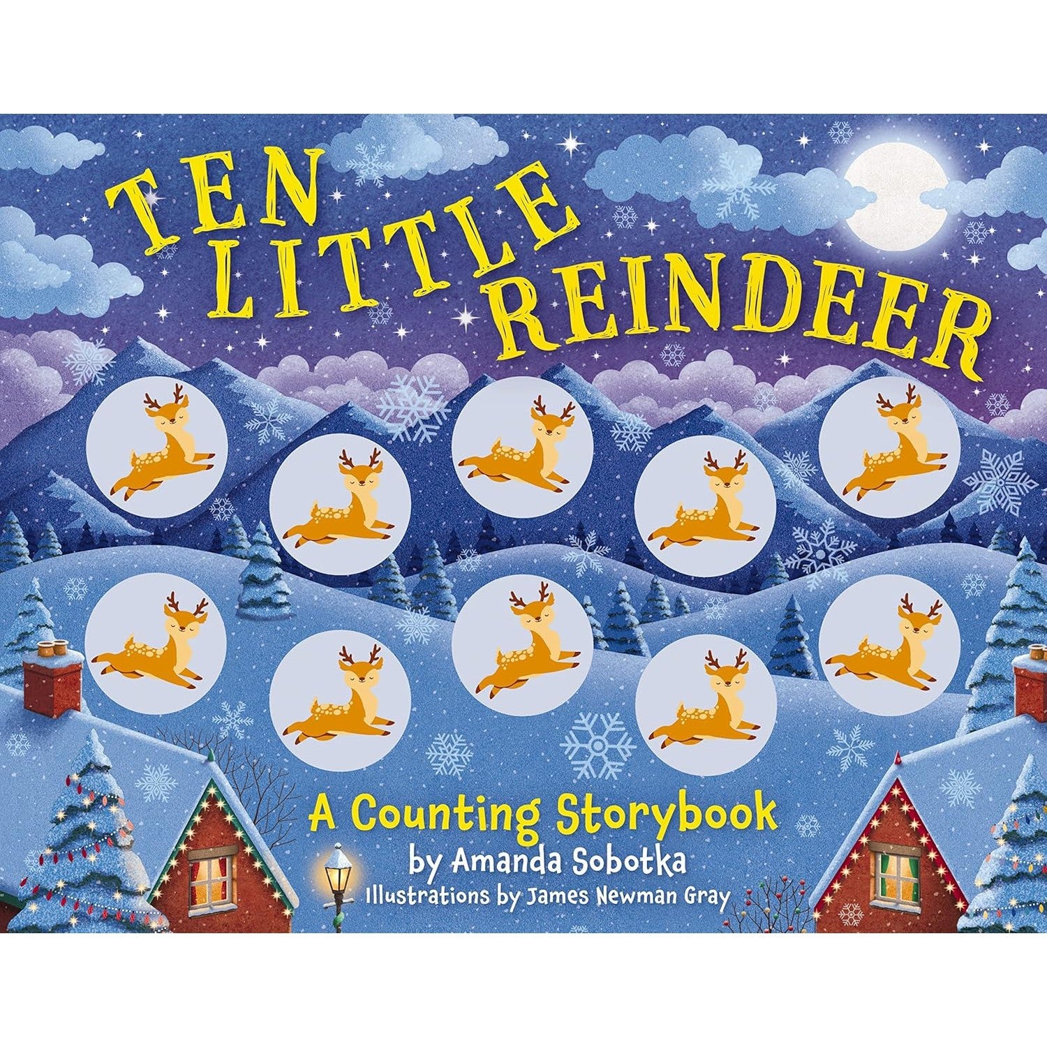 Harper Collins: Ten Little Reindeer : A Magical Counting Storybook-HARPER COLLINS PUBLISHERS-Little Giant Kidz