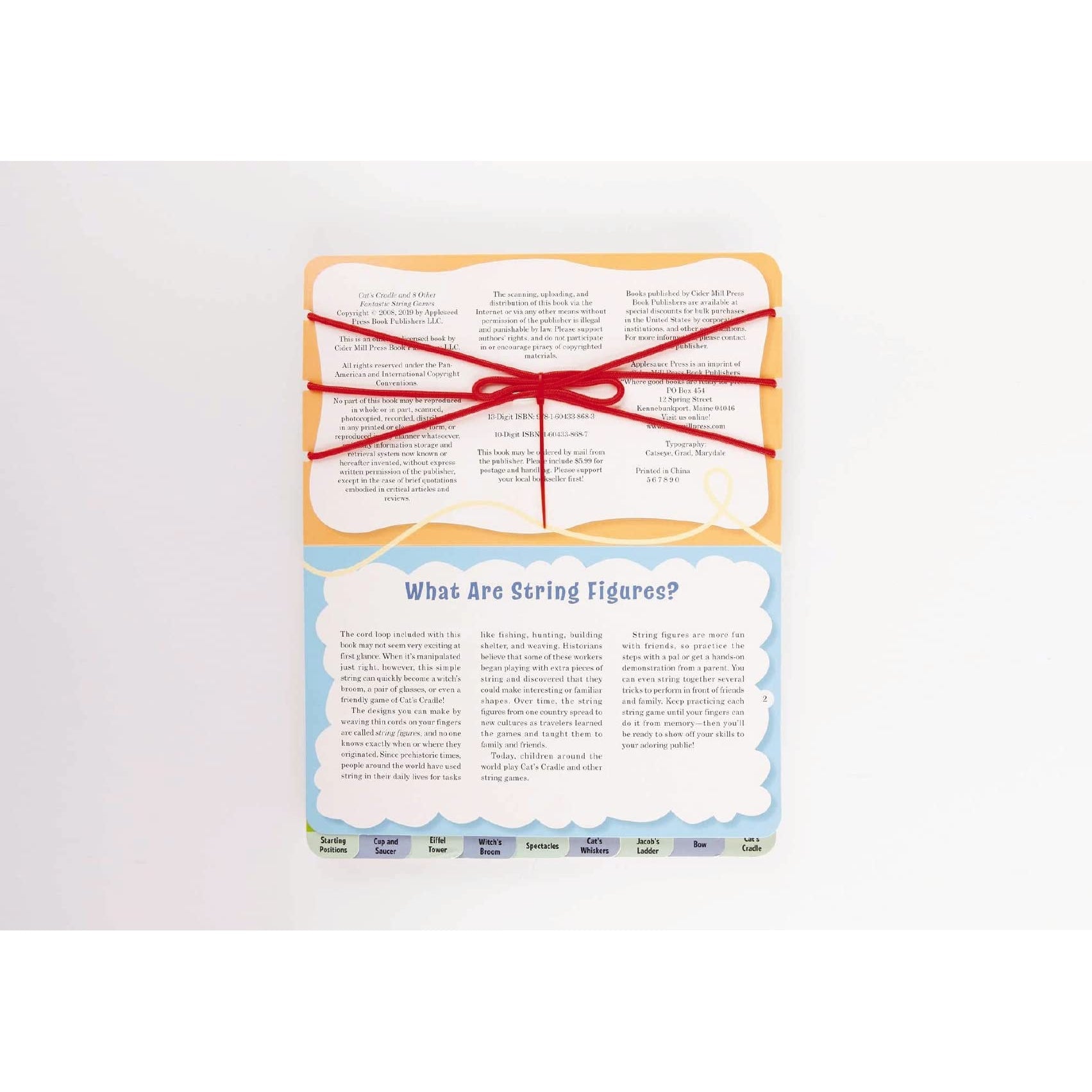 Harper Collins: The Cat's Cradle: And 8 Other Fantastic String Games-HARPER COLLINS PUBLISHERS-Little Giant Kidz