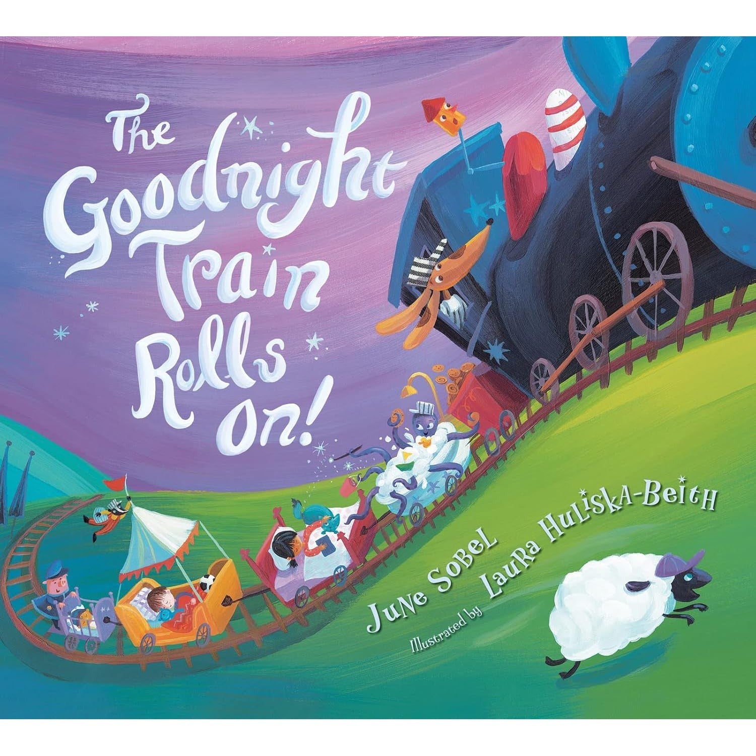 Harper Collins: The Goodnight Train Rolls On! (Board Book)-HARPER COLLINS PUBLISHERS-Little Giant Kidz