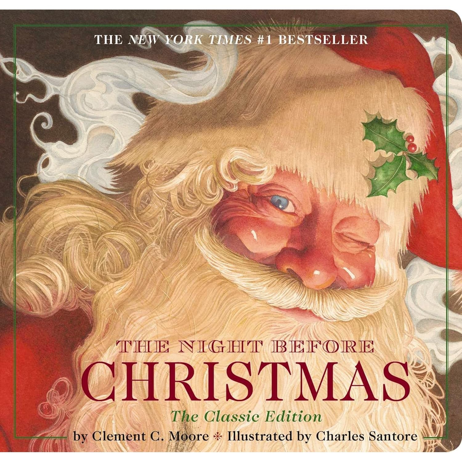 Harper Collins: The Night Before Christmas (Board Book)-HARPER COLLINS PUBLISHERS-Little Giant Kidz