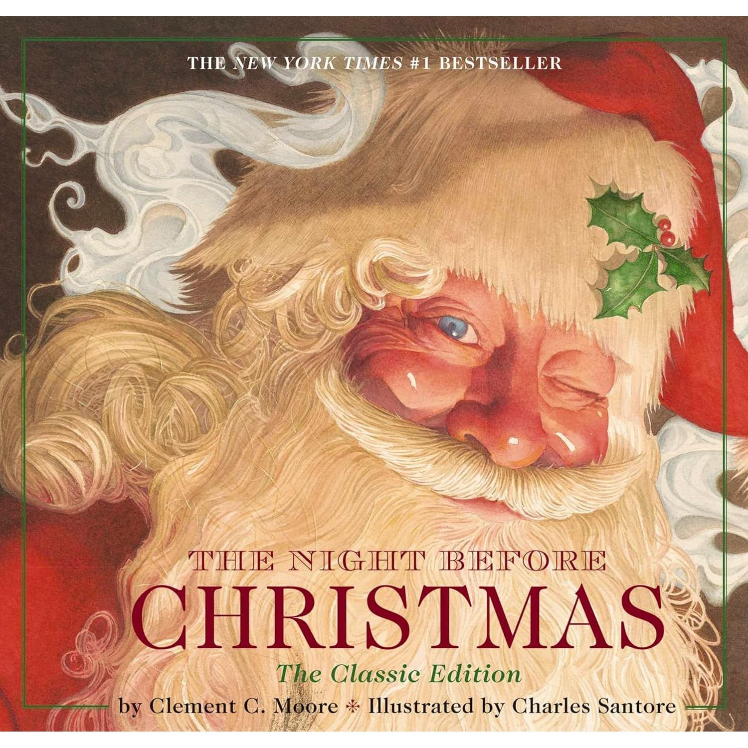 Harper Collins: The Night Before Christmas : The Classic Edition (Hardcover Book)-HARPER COLLINS PUBLISHERS-Little Giant Kidz