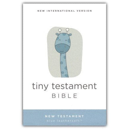 Harper Collins: Tiny New Testament Bible NIV - Blue-HARPER COLLINS PUBLISHERS-Little Giant Kidz