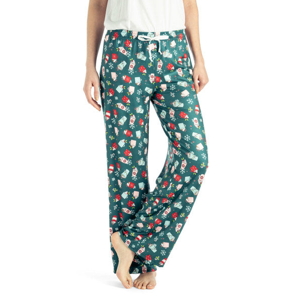 Hello Mello® Holiday Lounge Pants- Merry Mocha-DM MERCHANDISING INC-Little Giant Kidz