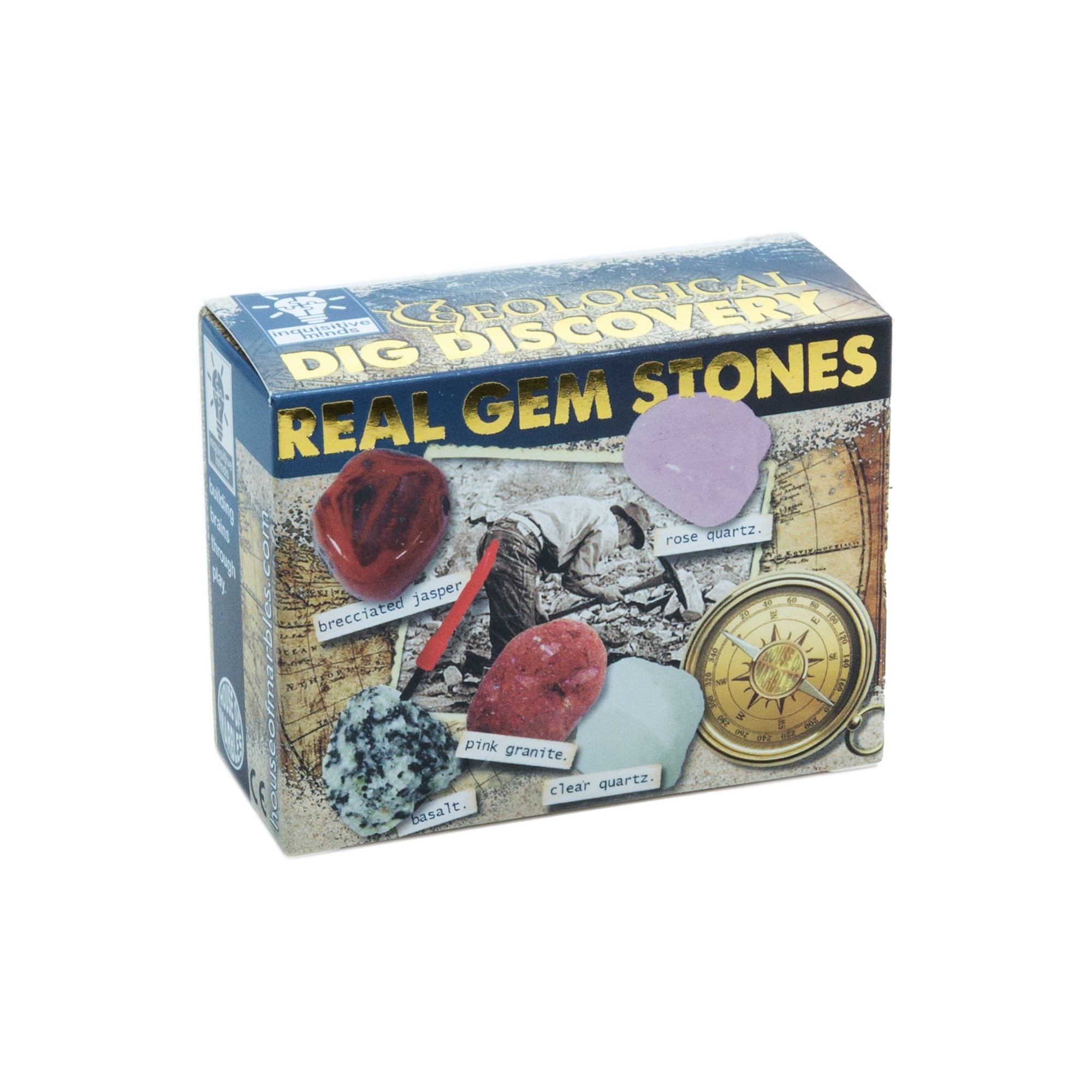 House Of Marbles Dig Discover Gem Stones-House Of Marbles-Little Giant Kidz