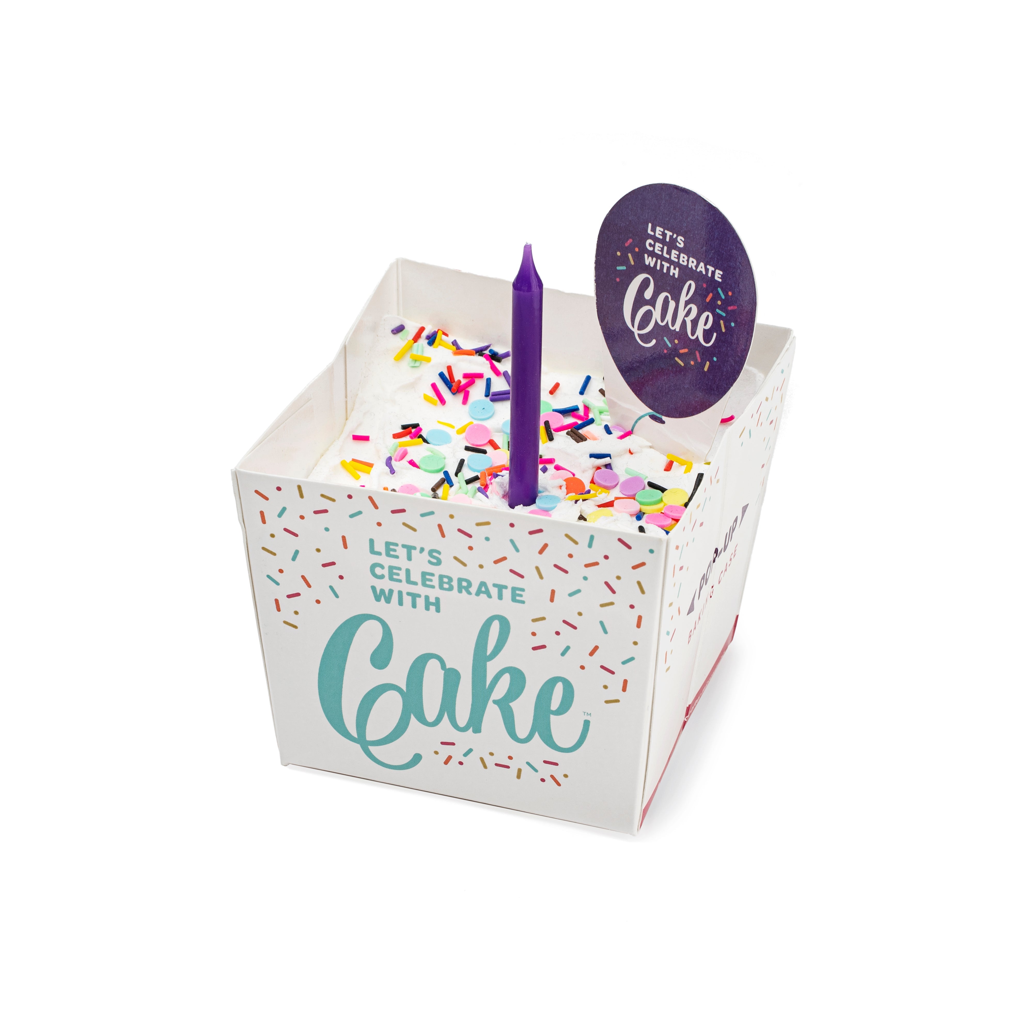 InstaCake Celebration Cake Kit - Confetti Vanilla-InstaCake Cards-Little Giant Kidz