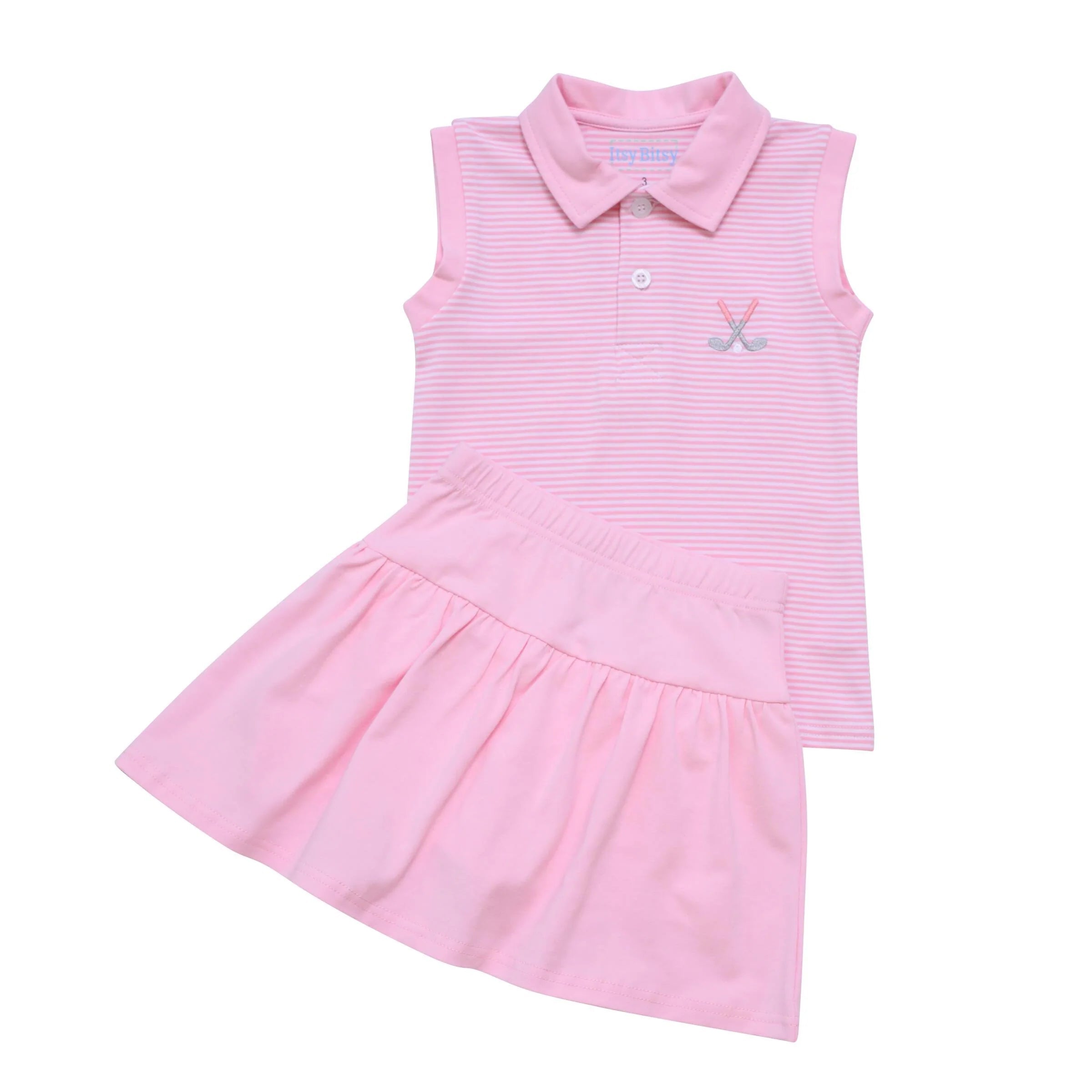 Itsy Bitsy Pink Skort-Itsy Bitsy-Little Giant Kidz