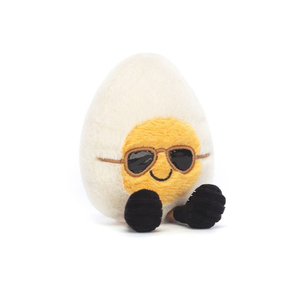 JellyCat Amuseables Boiled Egg Chic-JellyCat-Little Giant Kidz