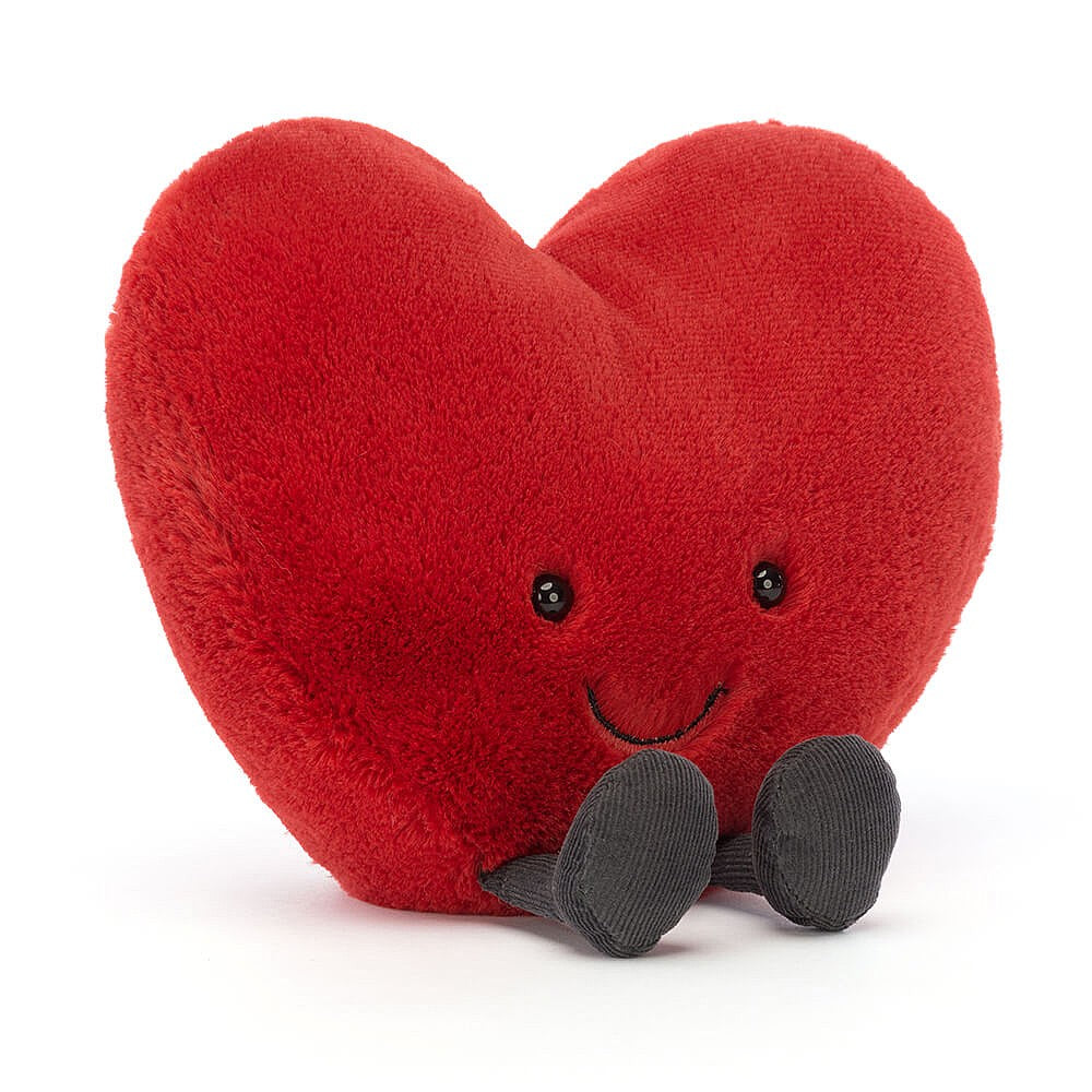 JellyCat Amuseables Red Heart-JellyCat-Little Giant Kidz