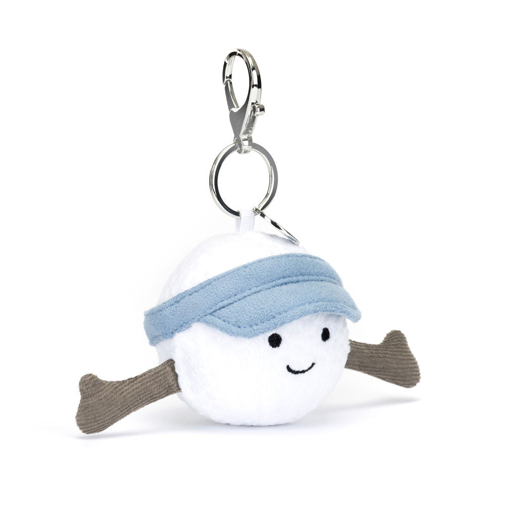 JellyCat Amuseables Sports Golf Ball Bag Charm-JellyCat-Little Giant Kidz