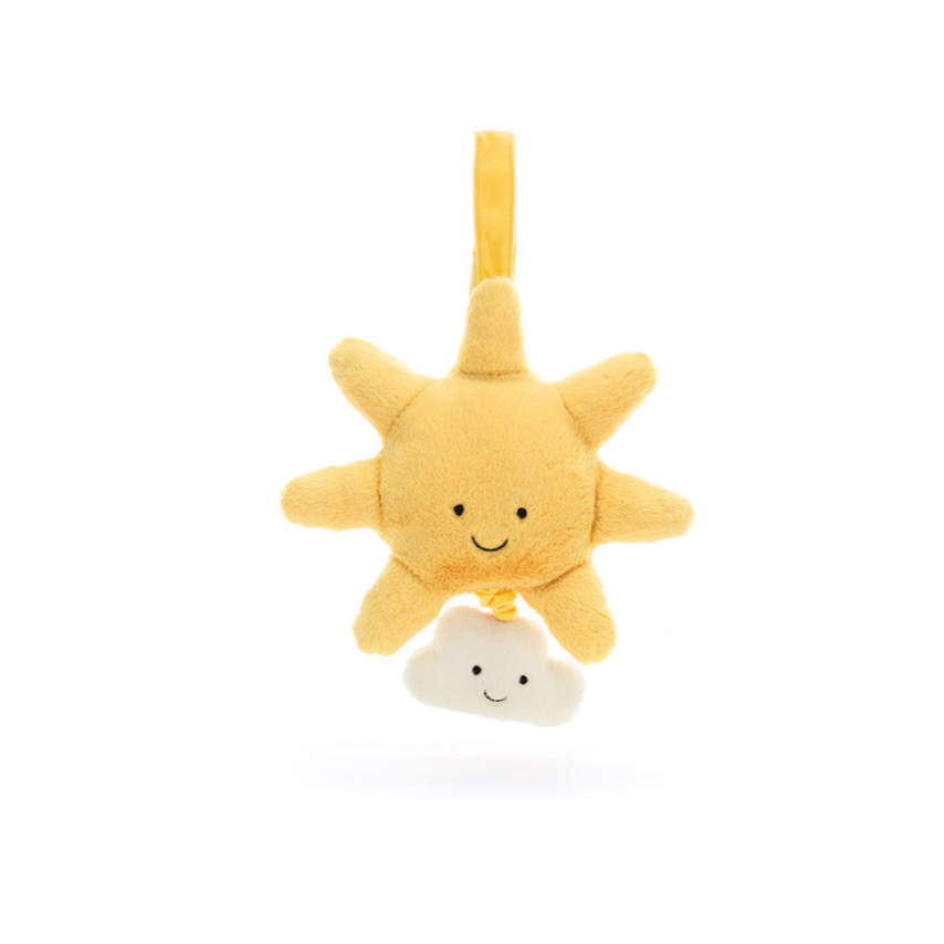 JellyCat Amuseables Sun Musical Pull-JellyCat-Little Giant Kidz