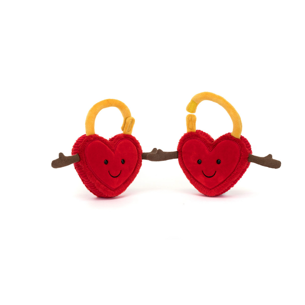 JellyCat Amuseables Val & Tina Love Locks-JellyCat-Little Giant Kidz