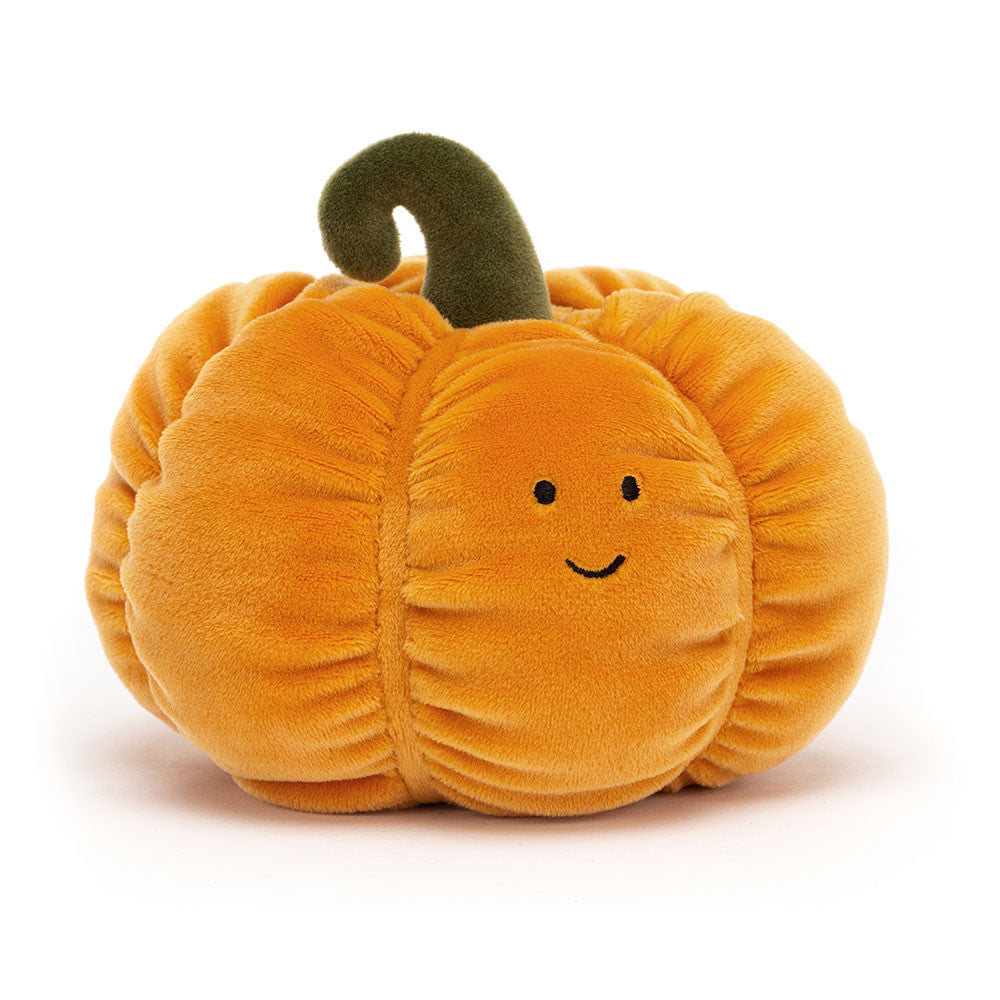 JellyCat Amuseables Vivacious Vegetable Pumpkin-JellyCat-Little Giant Kidz