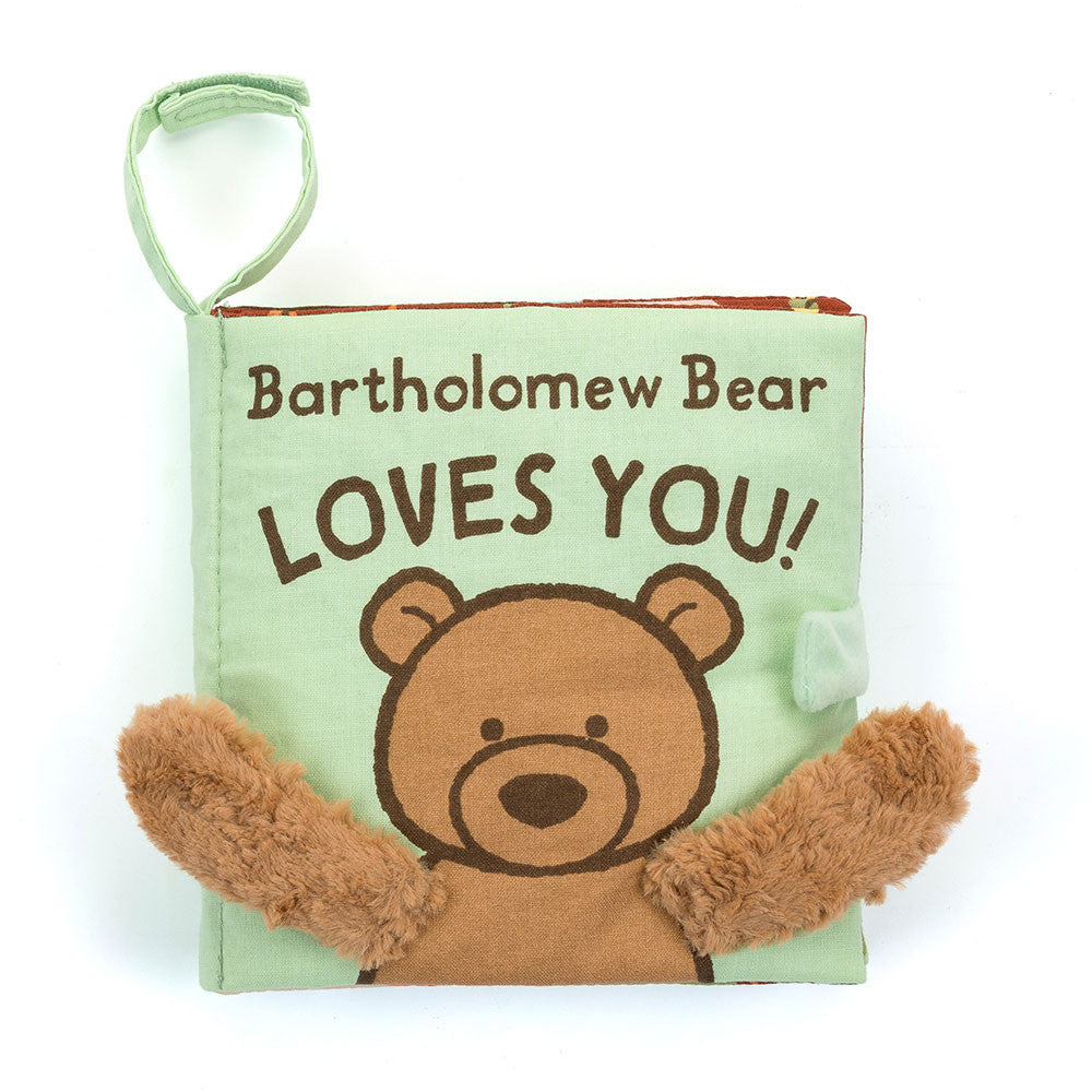 JellyCat Bartholomew Bear Loves You Book-JellyCat-Little Giant Kidz