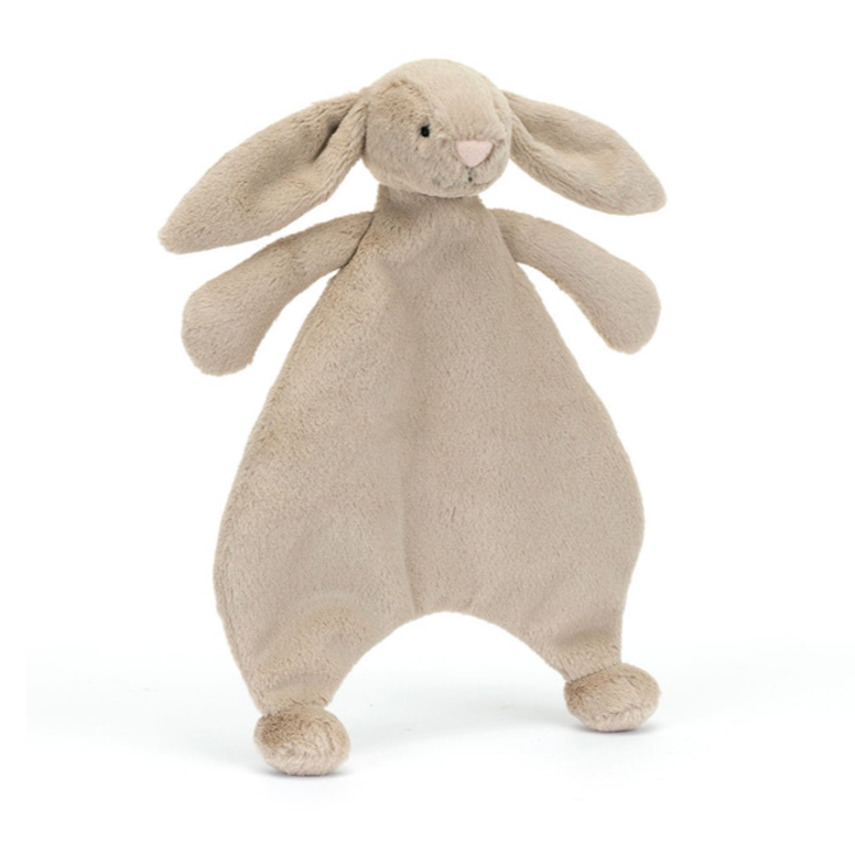 JellyCat Bashful Bunny Comforter - Beige-JellyCat-Little Giant Kidz