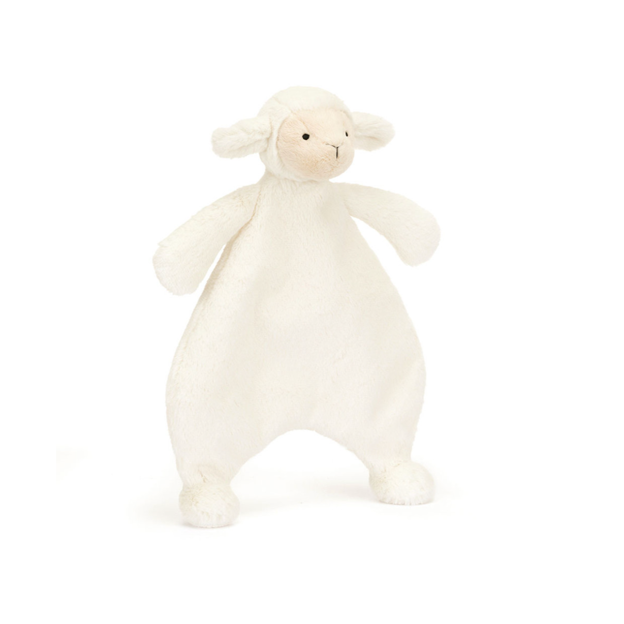 JellyCat Bashful Lamb Comforter - Beige-JellyCat-Little Giant Kidz