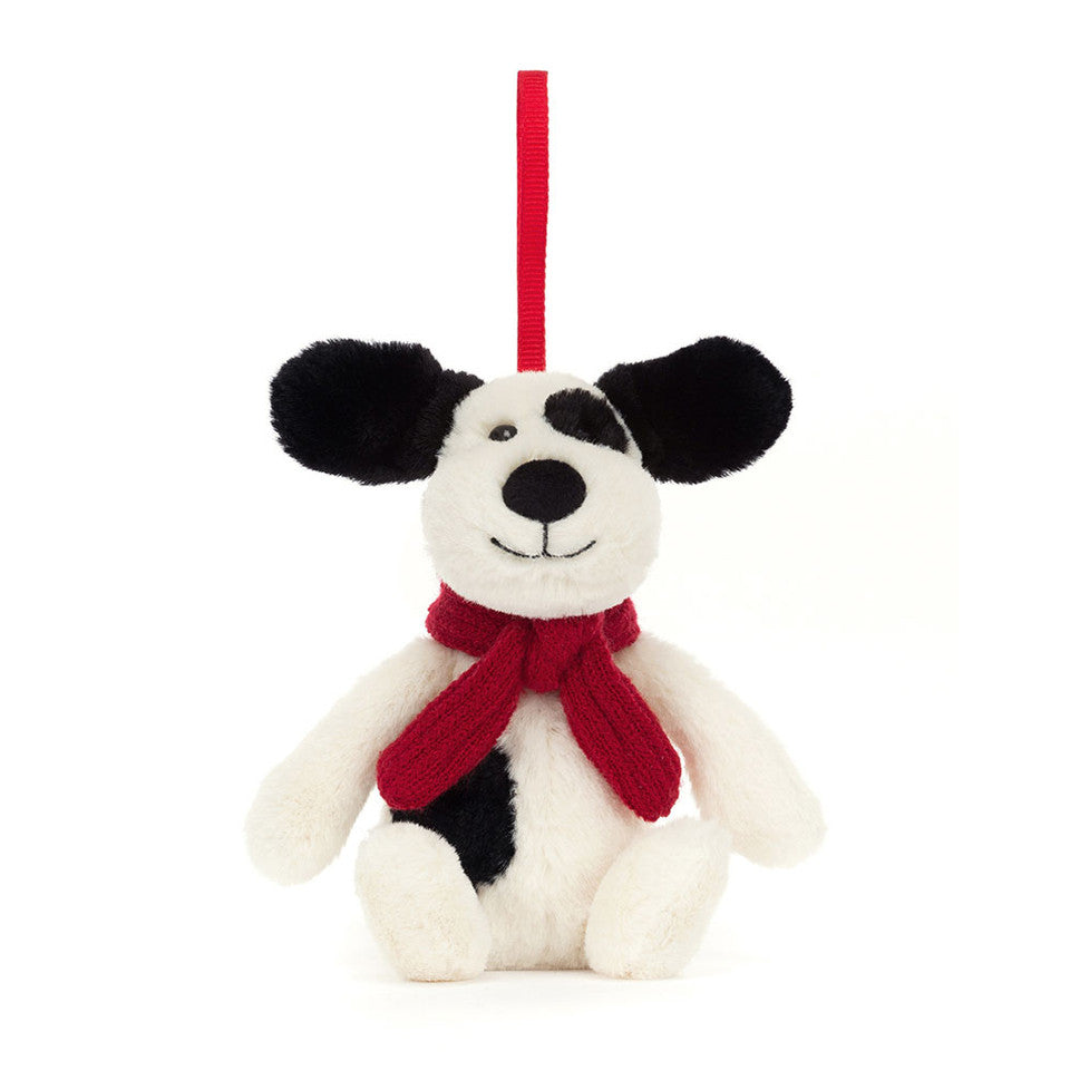 JellyCat Bashful Puppy Decoration Ornament-JellyCat-Little Giant Kidz