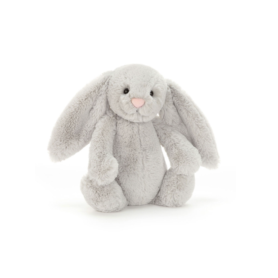 JellyCat Bashful Silver Bunny-JellyCat-Little Giant Kidz